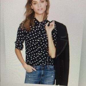 Cloth & Portrait Button Down Shirt Womens XXL All Over Chicken Print Black Farm